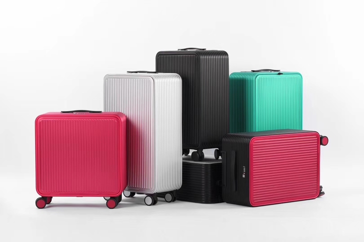 前开盖铝镁合金拉杆箱,微瑕疵品!铝镁合金拉...