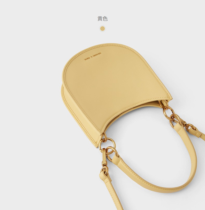 CHARLES＆KEITH奶油色CK2-8...