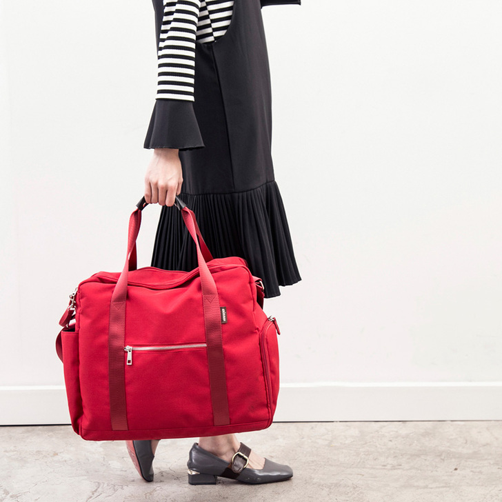 旅行包女大容量行李包单肩斜挎两用行李袋男手...