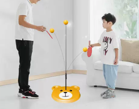 弹力软轴乒乓球训练器兵兵自练网红神器儿童防...