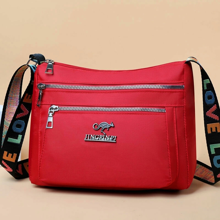 新款防水牛津布女包大容量妈妈包时尚多层单肩...