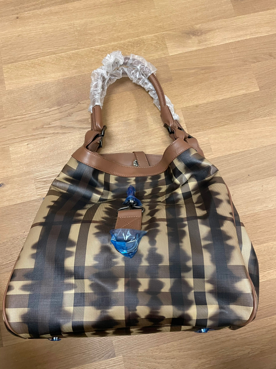 全新单肩斜挎水桶包