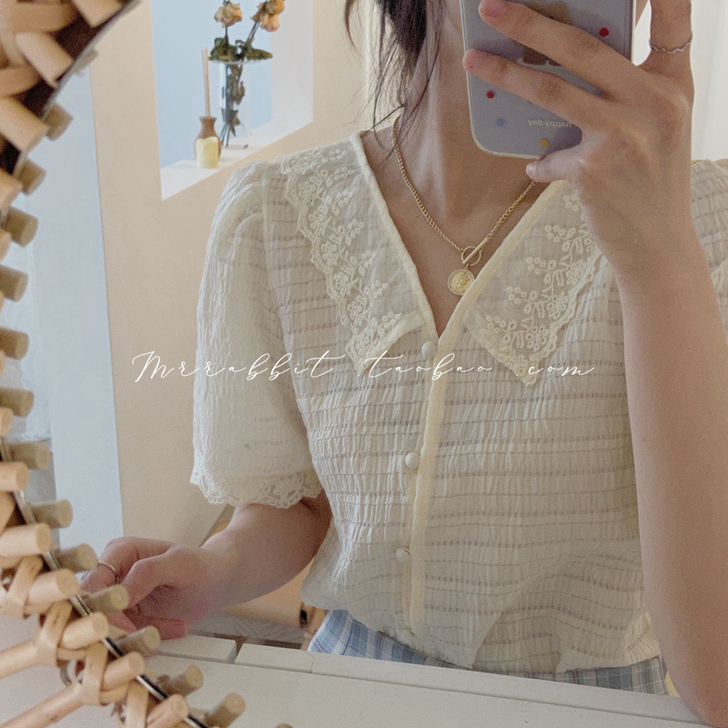 云端少女。法式宫廷风质感  包包扣 温柔蕾...