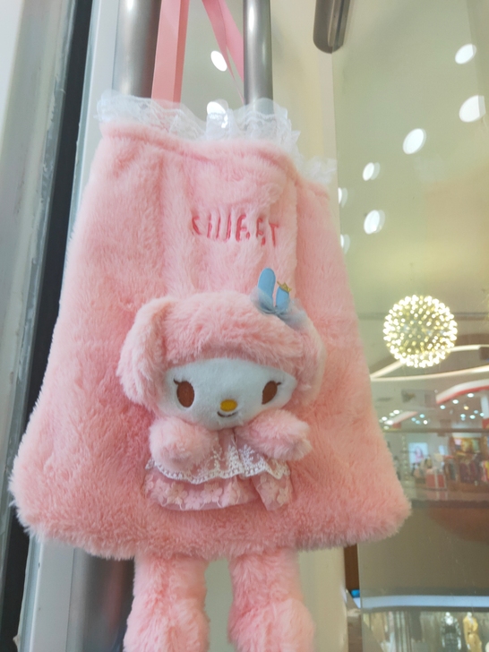 全新美乐蒂单肩包 蕾丝花边美乐蒂包包购物袋...