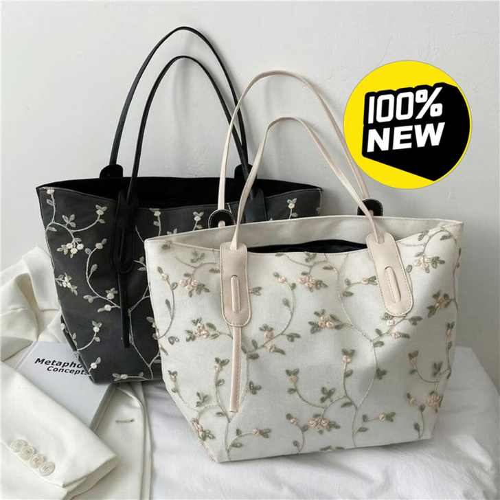 「全新包邮」ins休闲拼接帆布包黑色绿色帆...