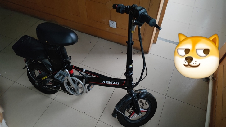 正步电动车，干代驾骑的，车况良好，没有磕碰