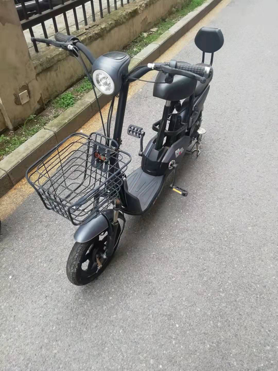 电动两轮自行车,成色如图,闲置转让,车架子...