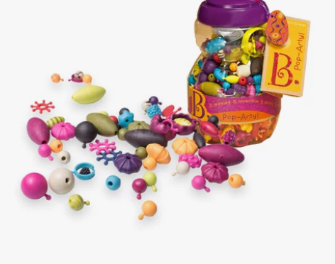 【黑五价】比乐btoys波普珠珠串串珠益智...