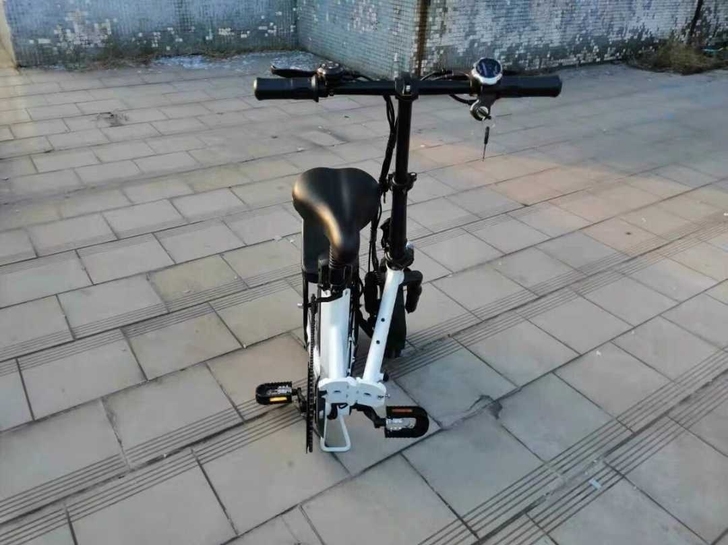 折叠电动自行车锂电池 代驾超轻小型助力车电...