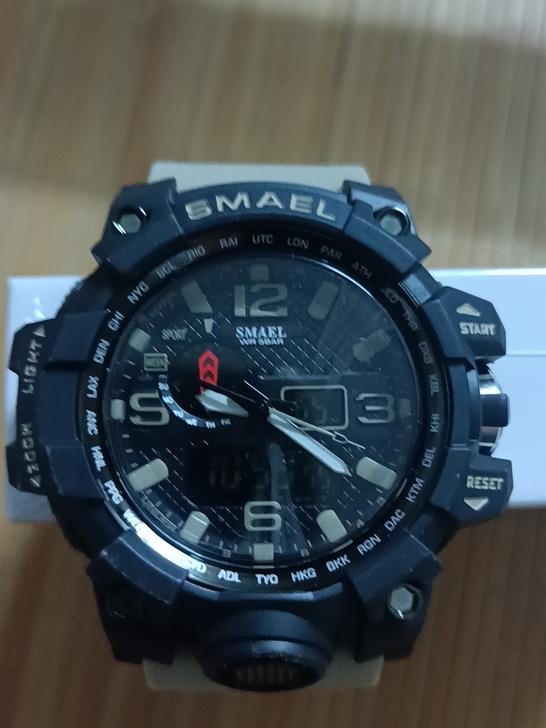SMAEL斯麦尔1545双显多功能带日历闹...