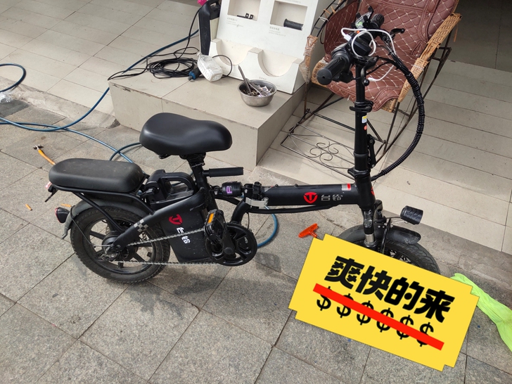 可代驾台铃电动车,电池20A的,可以跑80...