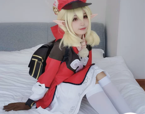 现货原神西风骑士团花可莉COSplay服装...