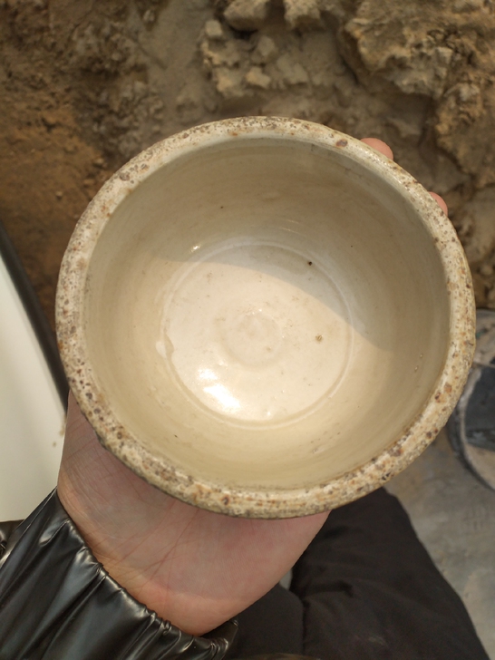 北方老窑碗釉水釉色像土定窑！