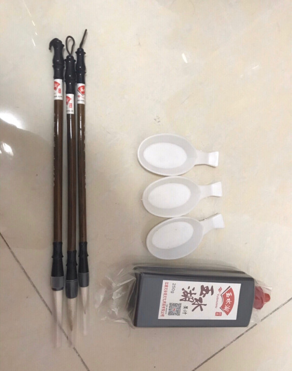 学生毛笔套装