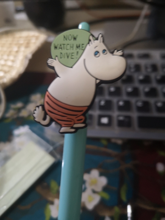 moomin 姆明中性笔 水笔