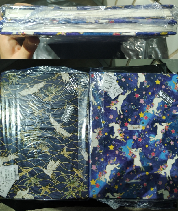织雀手工水彩本