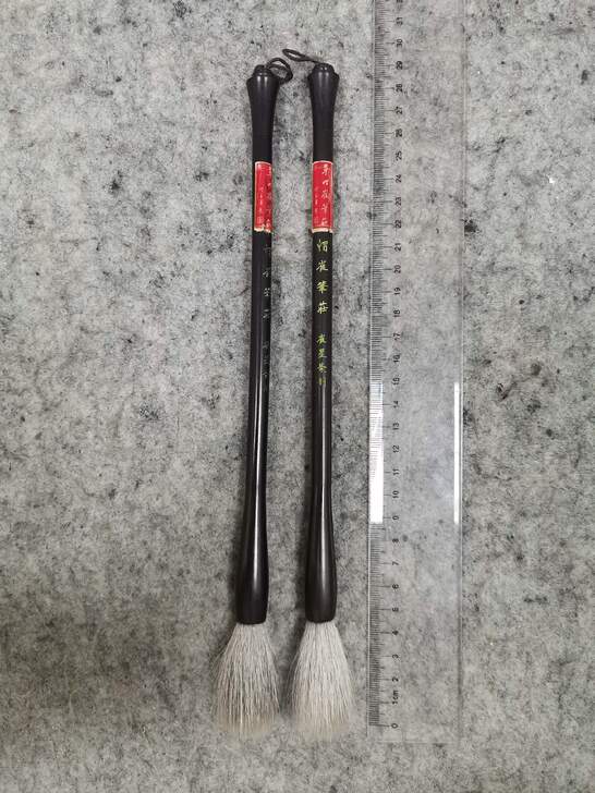 草帽崔。黑檀杆加粗小提斗。用过两三次，品相...