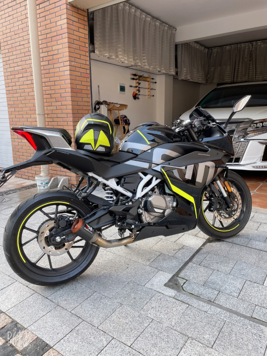 AR炸街排气春风250SR，原位无损安装上...