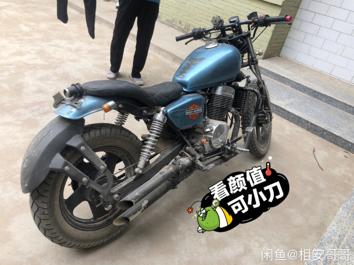 复古哈雷,能爆表。动力强劲。回头率百分百。...