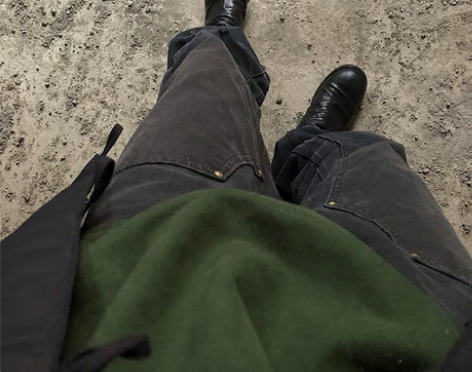 能体现成熟气质的一条裤子b01休闲裤男美式...