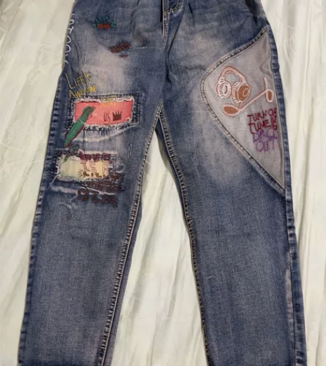 休闲裤 m码 松紧腰 感兴趣的话点“我想要...