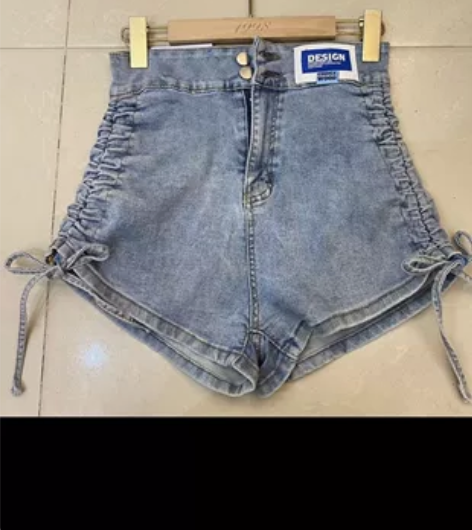 实体断码牛仔短裤清仓全新清20不退不换 感...