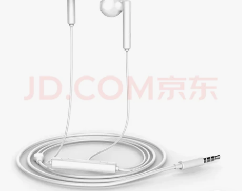 荣耀原装三键线控带麦半入耳式耳机AM115...