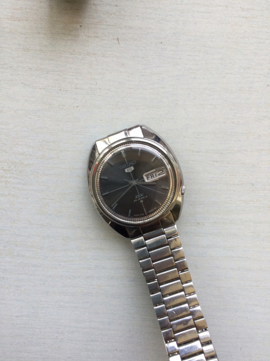 稀少见日本男表DS精工，9.5品，全自动黑...