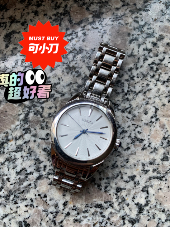 精工女士石英手表 买了几年了，第一次更换电...