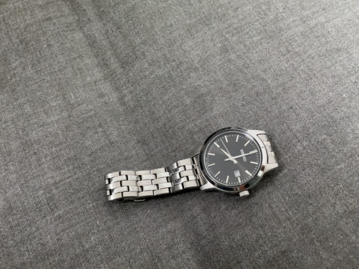 SEIKO精工手表简约钢带石英表情侣腕表官...