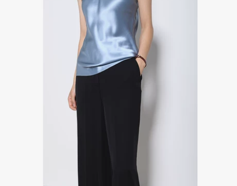 法式简约风 真丝内搭短吊带 19姆米弹力素...