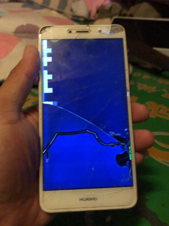 华为畅享7p开机屏坏   无拆无修无进水 ...