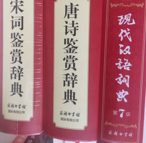 三本字典几乎全新，一本50r，宋词全新未开...