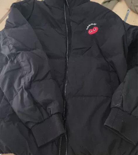 男士羽绒服，商场700多购入，L号，去年买...