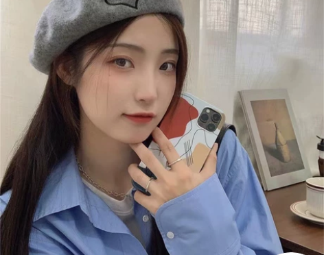 贝雷帽女秋冬网红款帽子女韩版时尚爱心女明星...