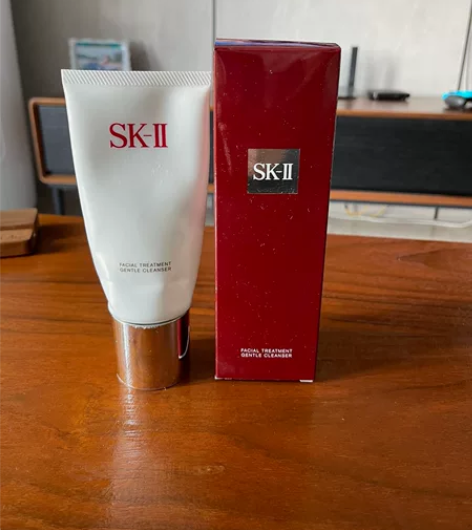 SK2洁面 成色如图，带盒子