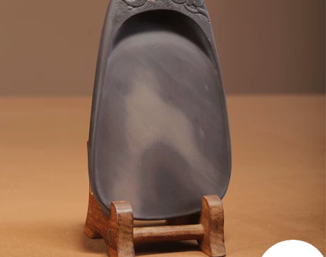 端砚砚师傅 砚台原石天然有冻岩郭树炎大师作...
