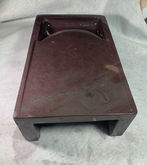 端砚白线岩，纯净，滋润、特厚 单砚包邮不议...