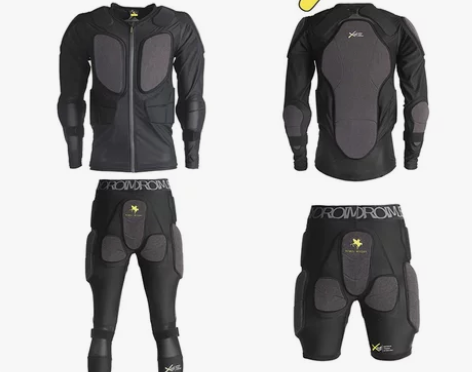 滑雪护具护甲护臀铠武者全套装女男护臀护膝内穿