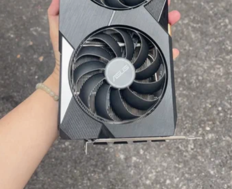 带2年厂保50片华硕6600xt o8g双...