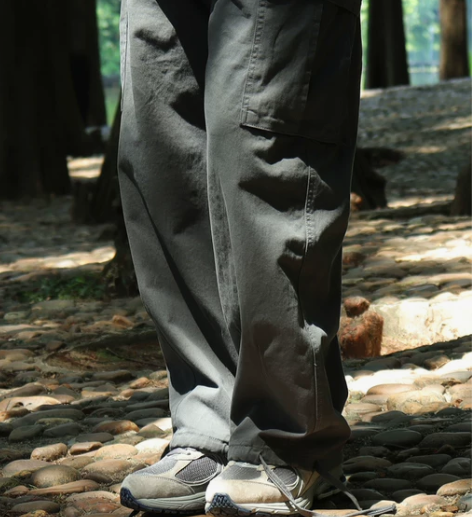 裤工装 裤子工装裤日系复古户外多口袋裤宽松...