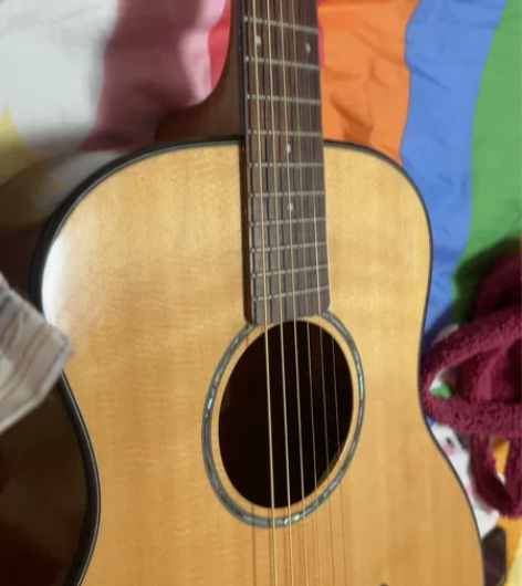 自己的吉他，工具全包含，琴包，调音器，变调...