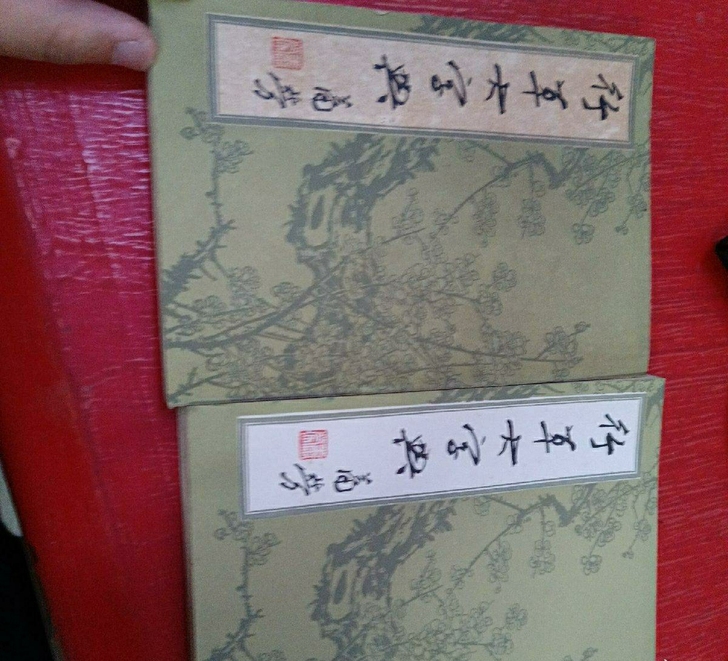 行草大字典 上下册八十年代老书 字体下有出...