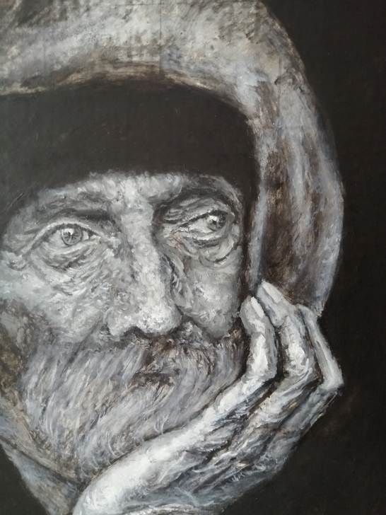 自己画的油画作品，30##amp；time...