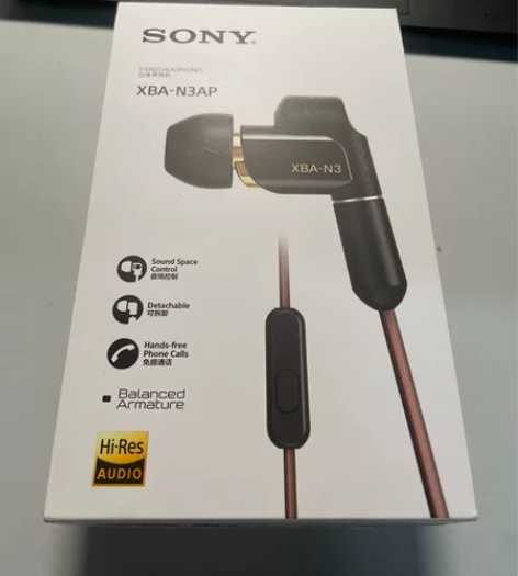 索尼入耳式耳机 XBA-N3AP 京东索尼...