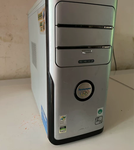 lenovo 联想电脑 台式机办公电脑，正...