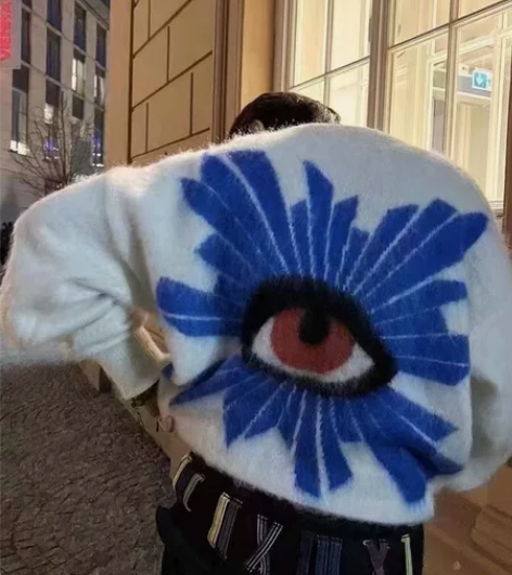 真理之眼毛衣 真理凝视什么才是穿搭尽头？ ...