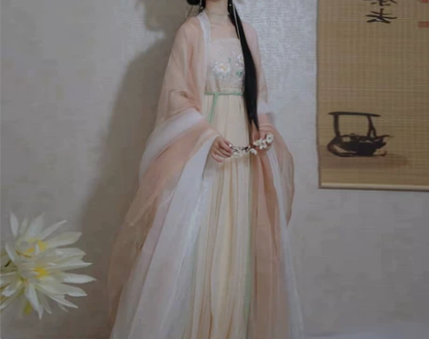 仙楚姬原创汉服女【梦璃】诃子裙汉元素大袖衫...
