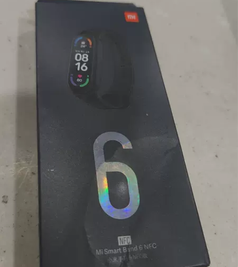 出小米手环6NFC 全新未拆封 售出不退不...