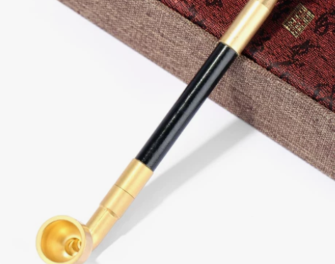 手工实木杆旱烟袋烟斗老式纯铜锅子玉石玛瑙嘴...